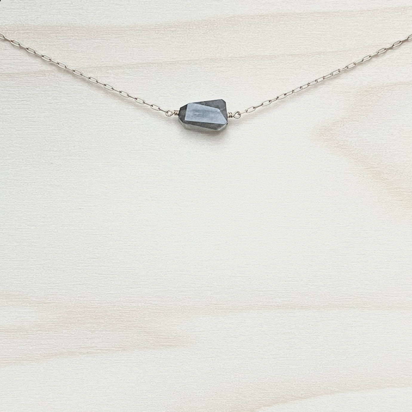 LABRADORITE | 14k gold filled necklace