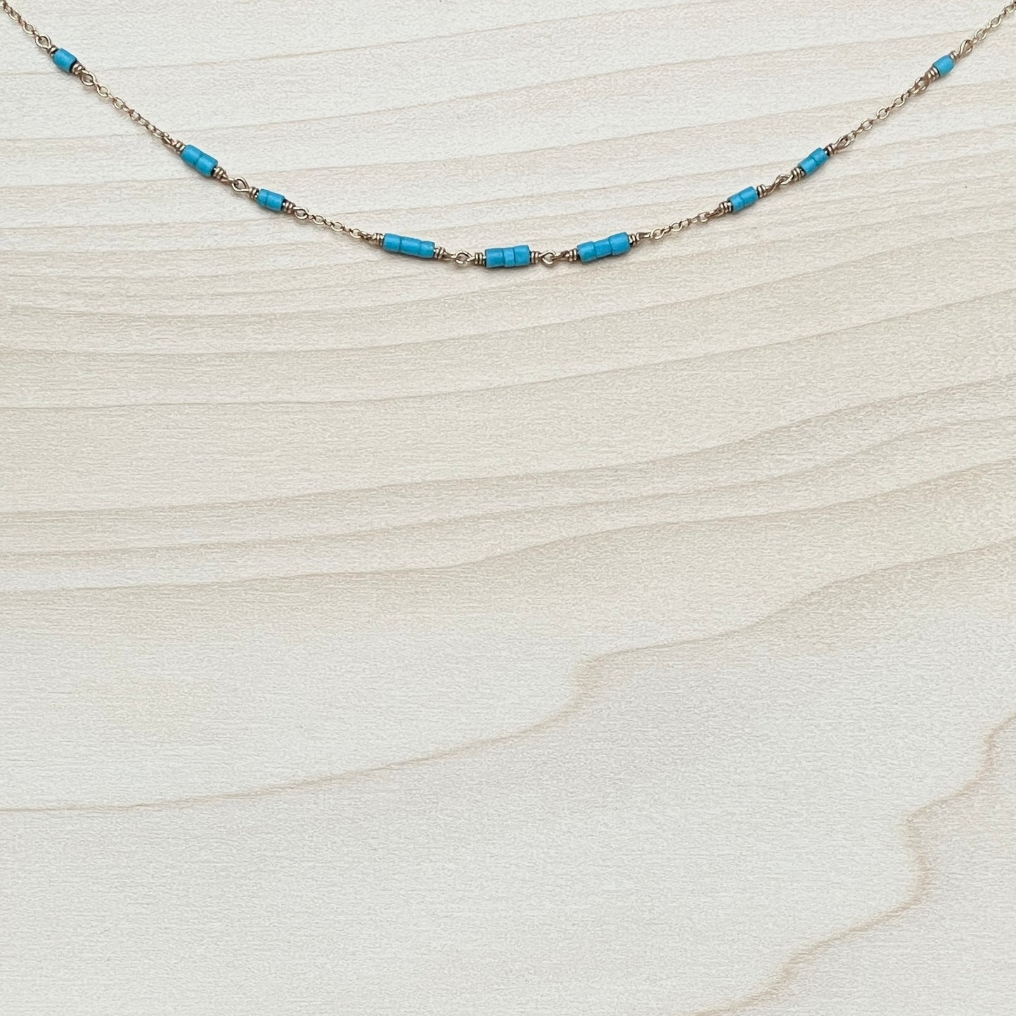 TRUTH | 14k gold filled necklace with Turquoise