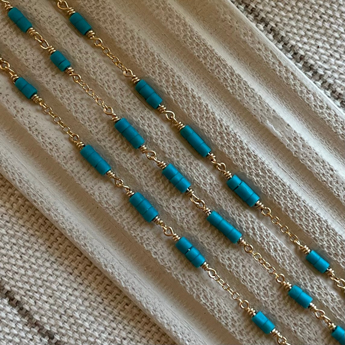 TRUTH | 14k gold filled necklace with Turquoise